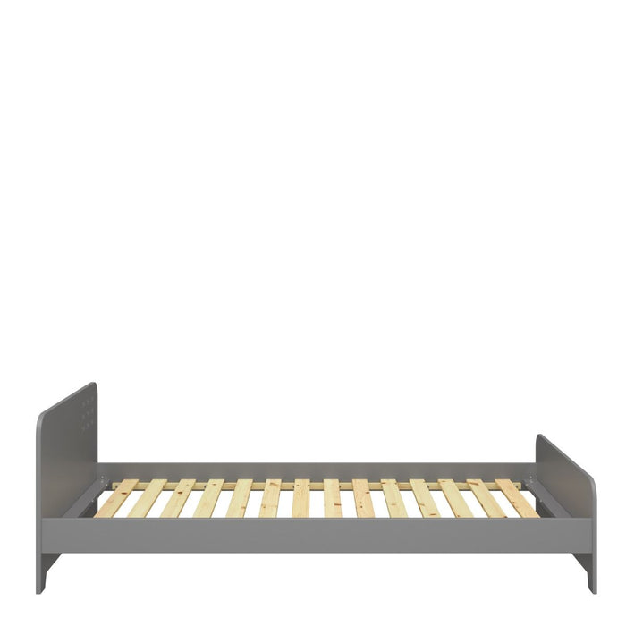 Loke Bed 90x200 cm Folkestone Grey