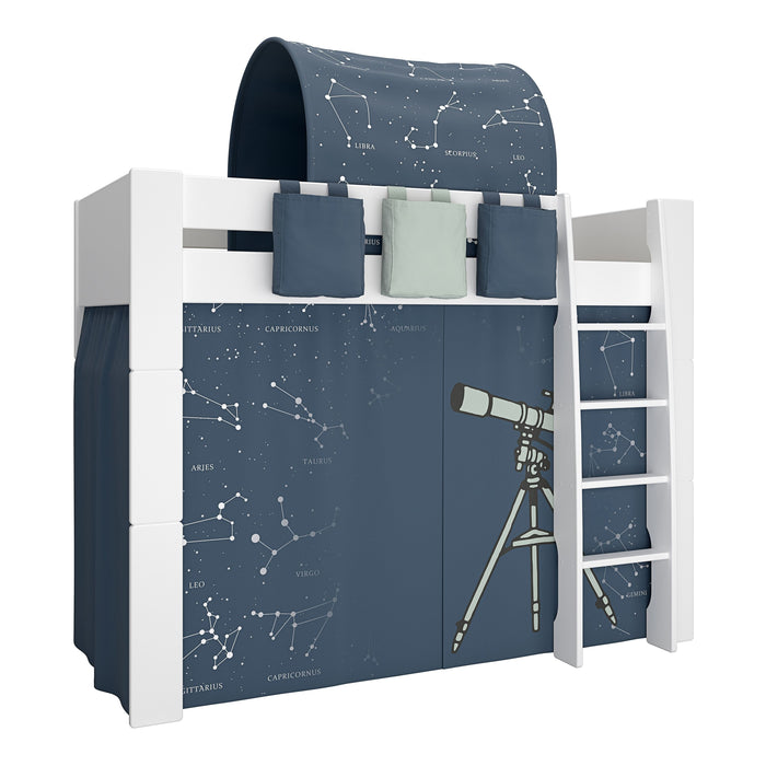 Steens For Kids Tent Stars and Telescope for High Sleeper