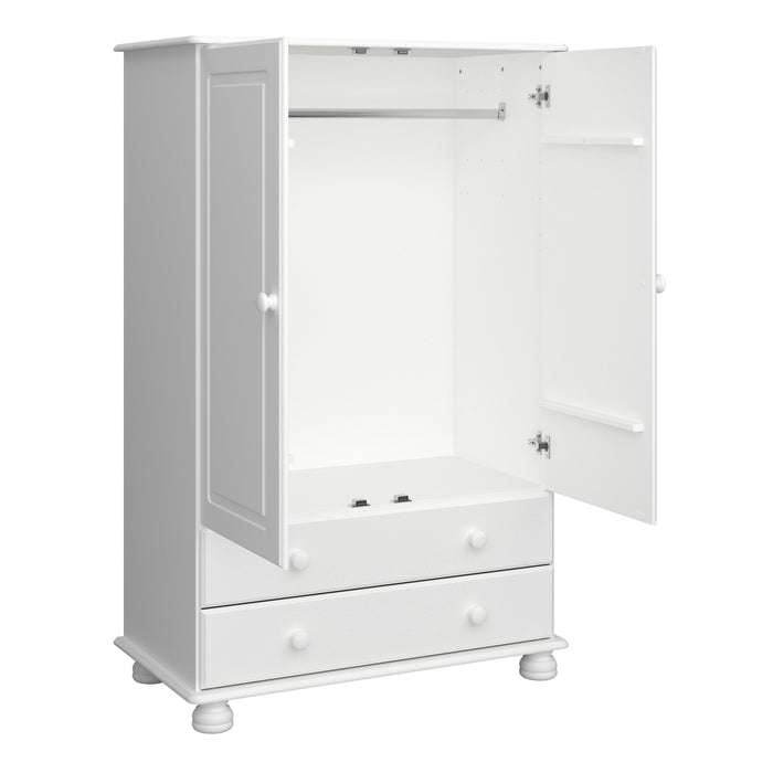 Richmond 2 Drawer Combi in Off White