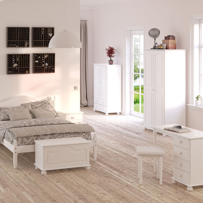 Richmond 2 Drawer Combi in Off White