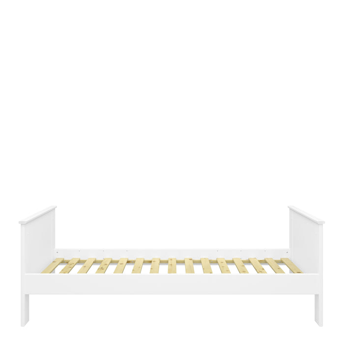 Alba Single Bed White