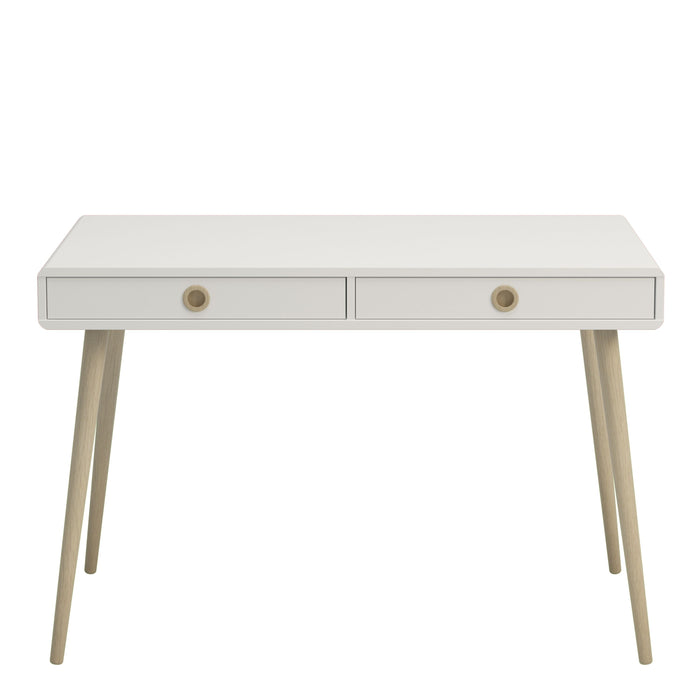 Softline Standard Desk in Off White