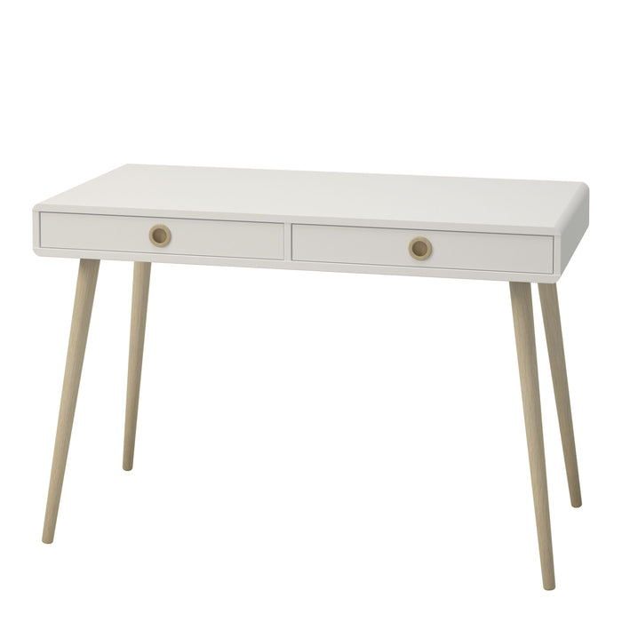 Softline Standard Desk in Off White