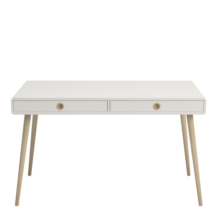 Softline Standard Desk in White