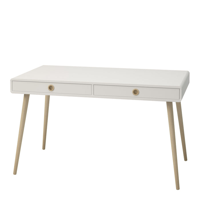 Softline Standard Desk in White