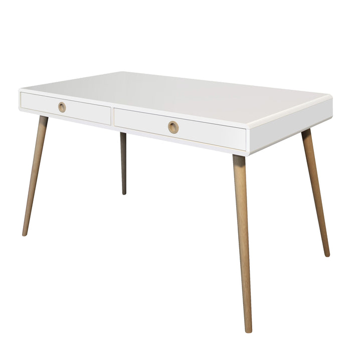 Softline Standard Desk in White