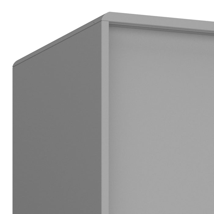 Softline 2 Door Sliding Wardrobe in Grey