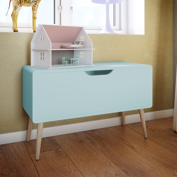 Gaia Toy Box in Cool Mint