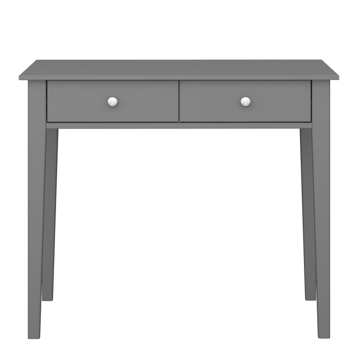 Tromso Desk 2 Drawers Grey