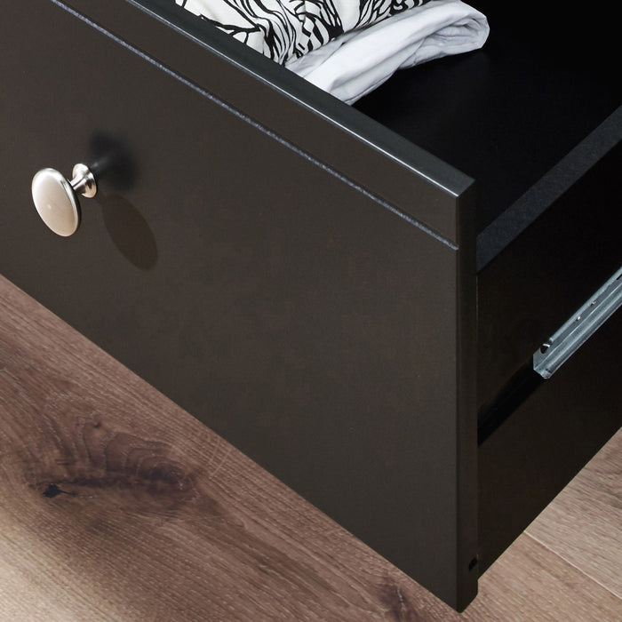 Baroque 1 Drawer Vanity in Black