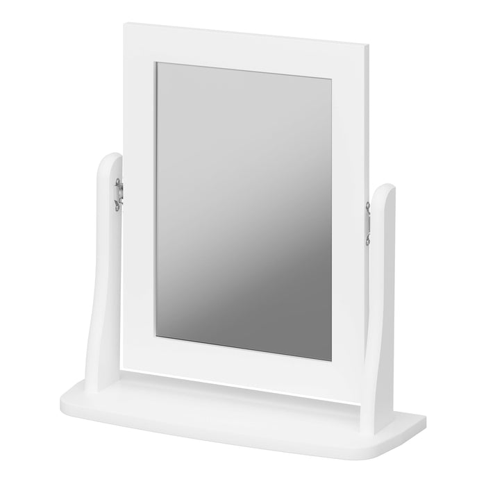 Baroque Mirror in White