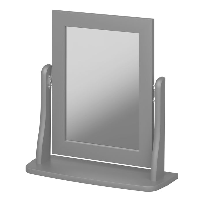 Baroque Mirror in Grey