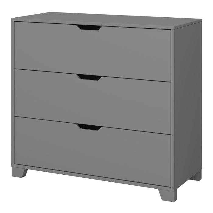 Loke Dresser 3 Drawers Folkestone Grey