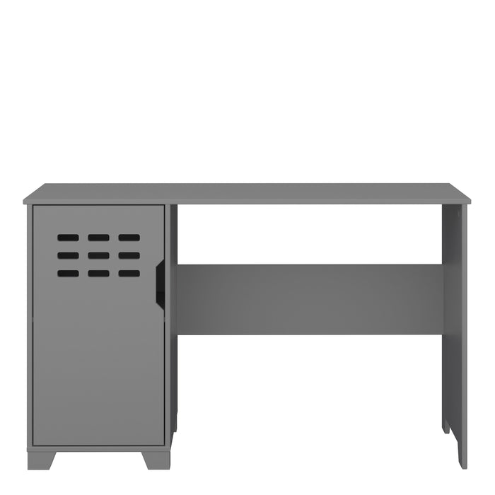 Loke Desk 1 Door Folkestone Grey