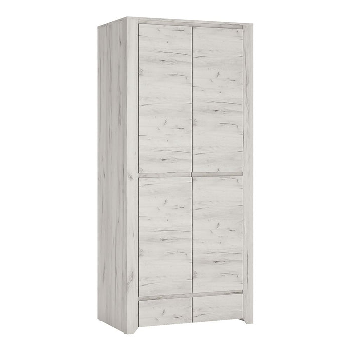 Angel Package - 1 Drawer Bedside Cabinet + 2+3 Chest of Drawers + 2 Door 2 Drawer Fitted Wardrobe
