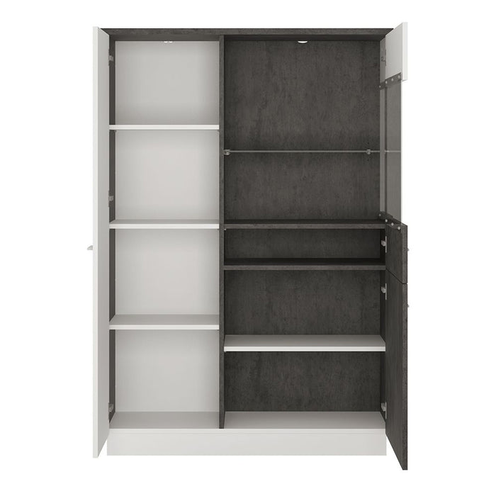 Zingaro Low Display Cabinet (RH)