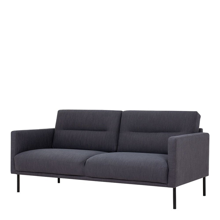 Larvik 2.5 Seater Sofa - Anthracite, Black Legs