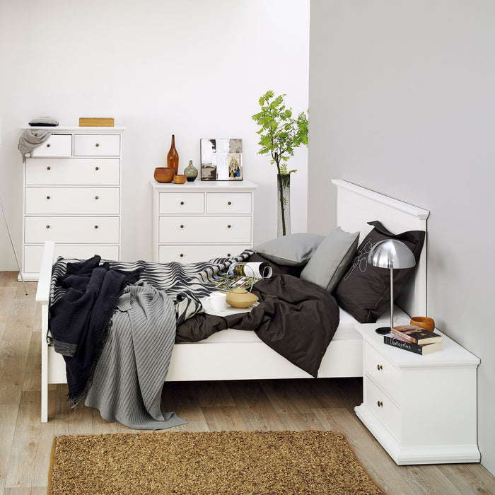 Paris Chest of 6 Drawers in White