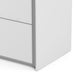 Verona Sliding Wardrobe 120cm in White with White Doors with 2 Shelves