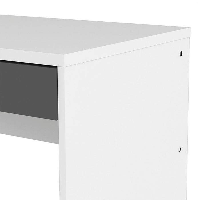 Function Plus Desk White Grey