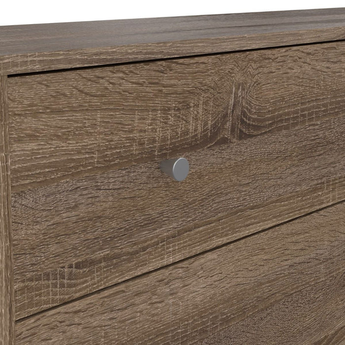 May Chest of 6 Drawers (3+3) in Truffle Oak