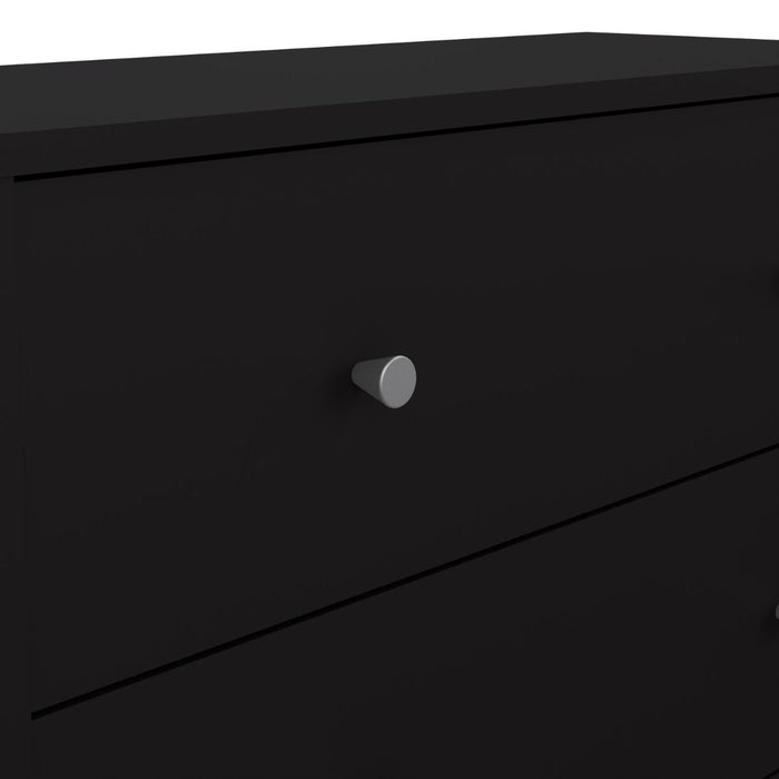 May Chest of 5 Drawers in Black