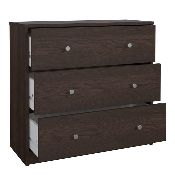 May Chest of 3 Drawers in Coffee