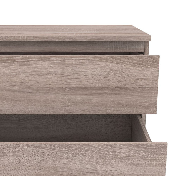 Nova Chest of 5 Drawers in Truffle Oak