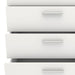 Pepe Chest of 5 Drawers in White