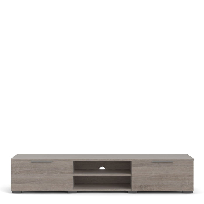 Match TV Unit 2 Drawers 2 Shelf in Truffle Oak