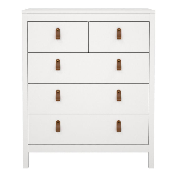 Barcelona Chest 3+2 Drawers in White