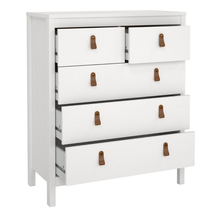 Barcelona Chest 3+2 Drawers in White