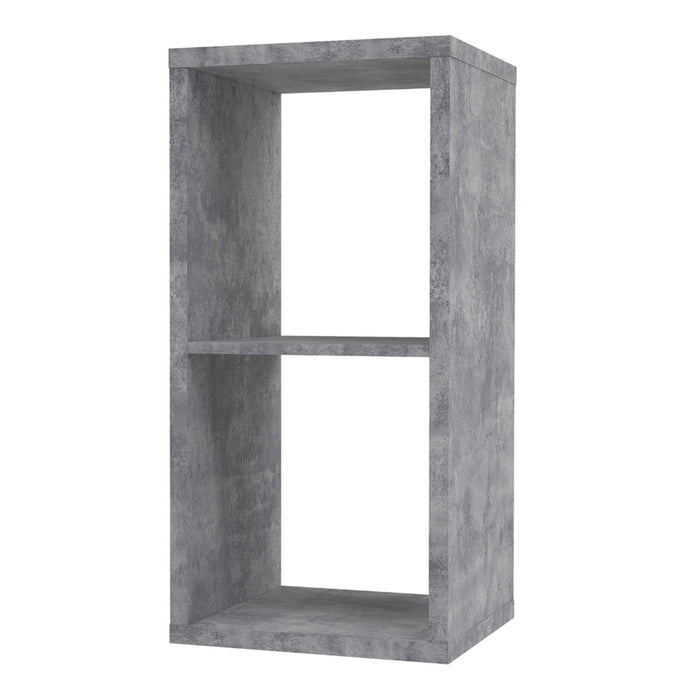 Mauro 1 Shelf Storage Unit in Concrete Grey