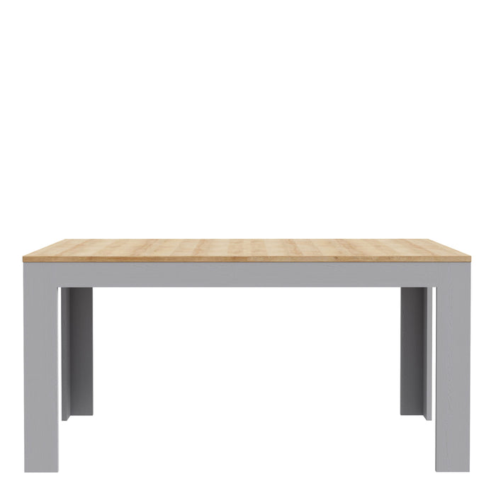 Bohol Extending Dining Table 160-207cm in Riviera Oak/Grey Oak