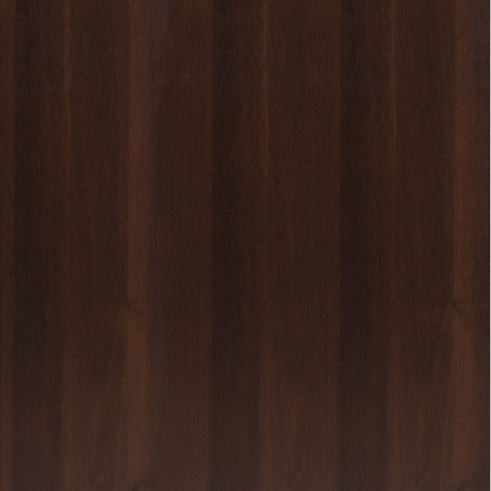 Imperial Tall 1 Door 2 Drawer Narrow Cabinet in Dark Mahogany Melamine